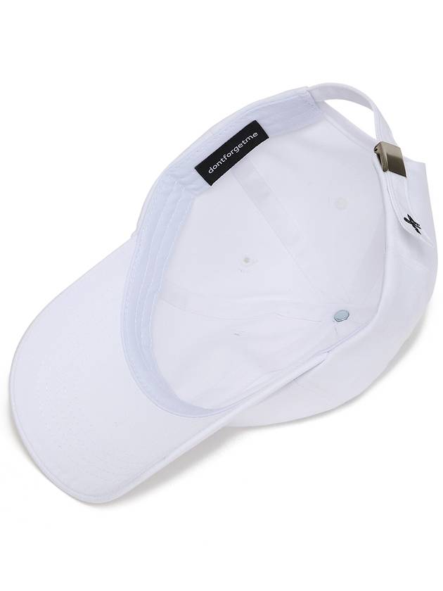 Script Ball Cap White P00000FD - DONTFORGETME - BALAAN 4