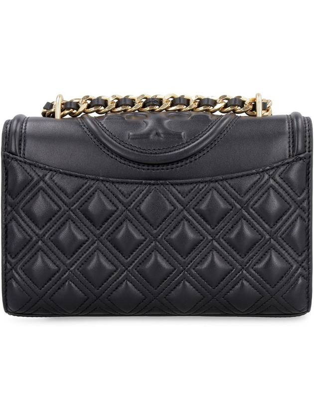 Small Fleming Convertible Shoulder Bag Black - TORY BURCH - BALAAN 5