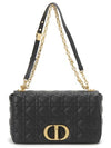 Caro Supple Cannage Calfskin Large Cross Bag Black - DIOR - BALAAN 2