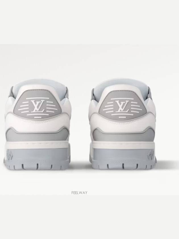 LV Trainer Maxi Low Top Sneakers Grey - LOUIS VUITTON - BALAAN 6