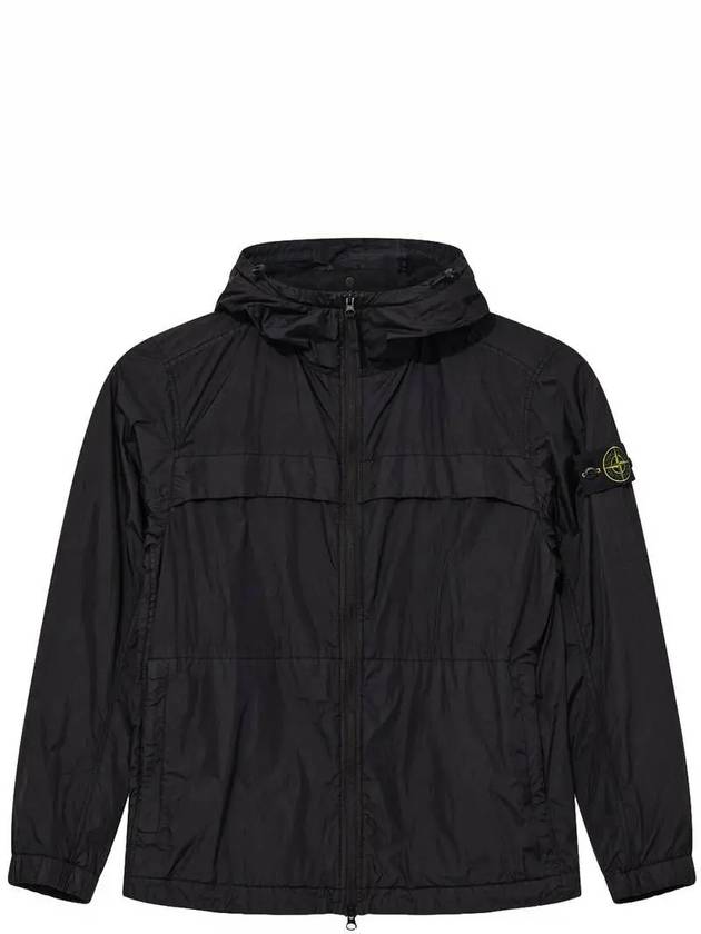 Garment Dyed Crinkle Reps R-Nylon Jacket Black - STONE ISLAND - BALAAN 2