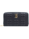 Women s Burberry 8049285 Black TB Lola Zipper Long Wallet gt Gangbuk used luxury goods - BURBERRY - BALAAN 2