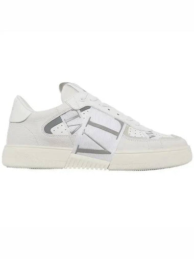 Logo Band VL7N Calfskin Low Top Sneakers White - VALENTINO - BALAAN 1