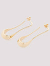 Short Drop Earrings Gold - LEMAIRE - BALAAN 3