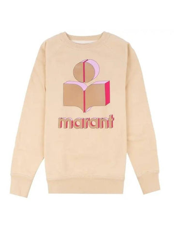 Milly Logo 3D Sweatshirt Yellow - ISABEL MARANT - BALAAN 1