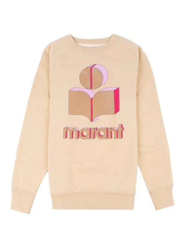 Milly Logo 3D Sweatshirt Yellow - ISABEL MARANT - BALAAN 1