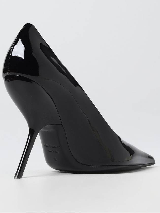 Eva Patent Pumps Black - SALVATORE FERRAGAMO - BALAAN 4