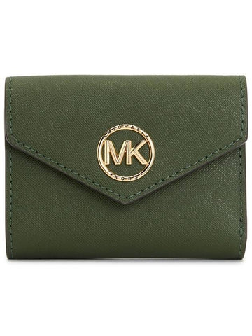 Greenwich half wallet 34S1GNME6L AMAZON GREEN - MICHAEL KORS - BALAAN 1