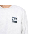 Logo Print Sweatshirt White - CARHARTT WIP - BALAAN 9