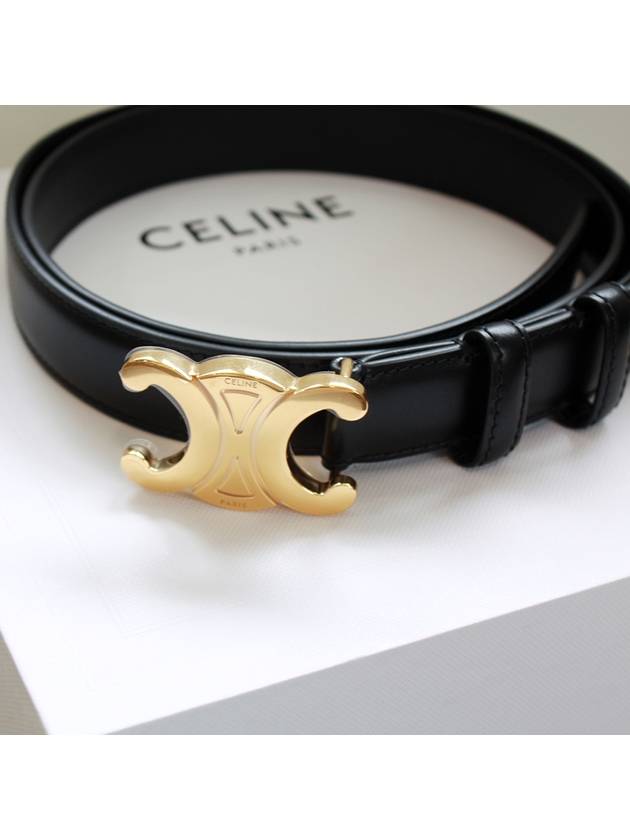 Triope Medium Belt Black Gold Plated 45AK93A01 38NO - CELINE - BALAAN 3