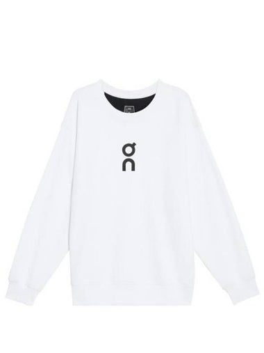 Club Crew Neck Sweatshirt White - ON RUNNING - BALAAN 1