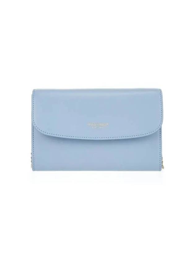 Women s La Prima leather clutch bag sky blue - GIORGIO ARMANI - BALAAN 1