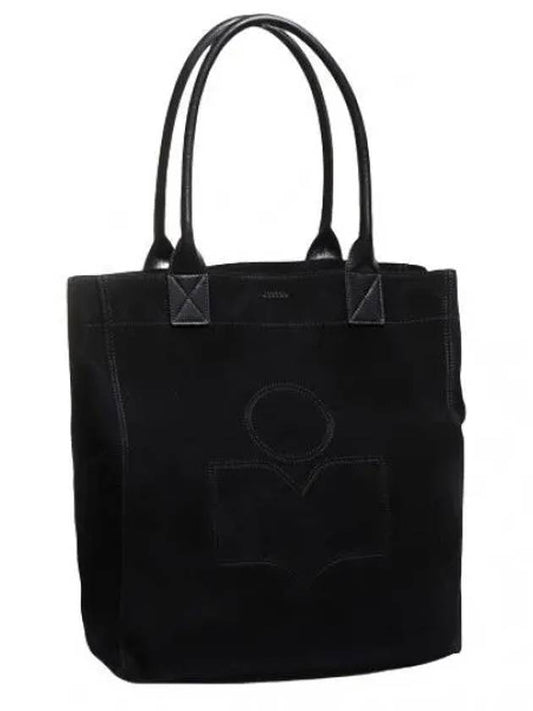 Tote Bag Small Yanky Suede Logo - ISABEL MARANT - BALAAN 1