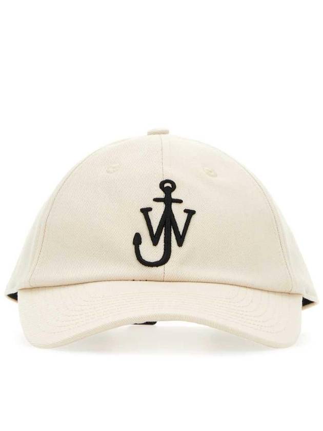 Logo Cotton Canvas Ball Cap Natural - JW ANDERSON - BALAAN 1