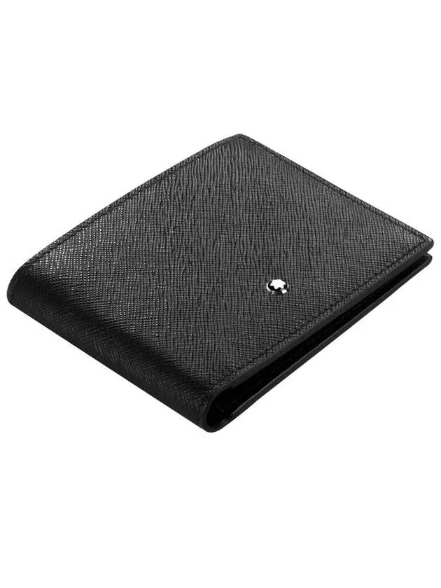 Sartorial 6CC Leather Half Wallet Black - MONTBLANC - BALAAN 4