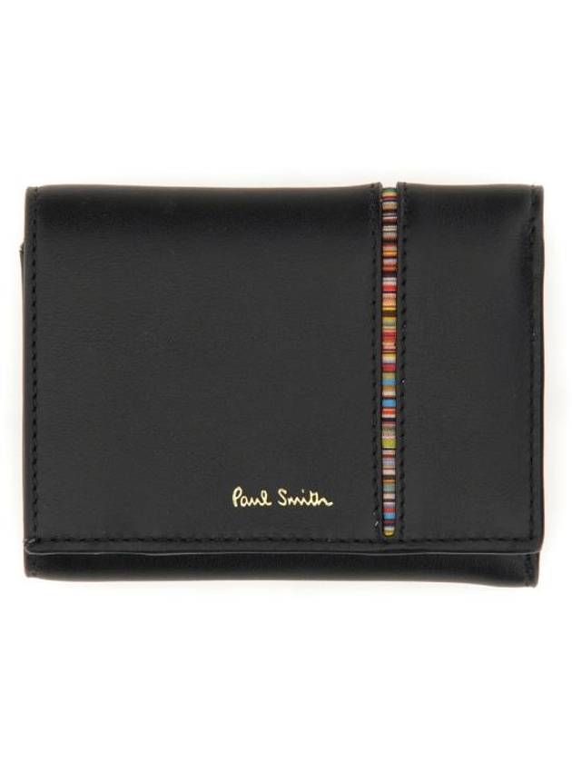 Wallet W1A 7595 LSIGIN 79 BLACK - PAUL SMITH - BALAAN 1