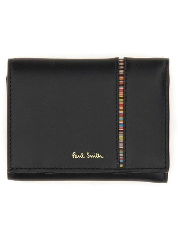 Wallet W1A 7595 LSIGIN 79 BLACK - PAUL SMITH - BALAAN 1