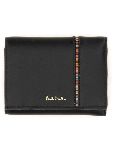 Wallet W1A 7595 LSIGIN 79 BLACK - PAUL SMITH - BALAAN 1