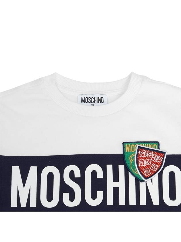 Kids short sleeve t shirt HUM04T LAA20 10063 Adults can wear - MOSCHINO - BALAAN 3