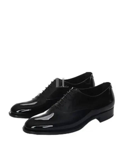 Adrien Patent Leather Oxford Shoes Black - SAINT LAURENT - BALAAN 2