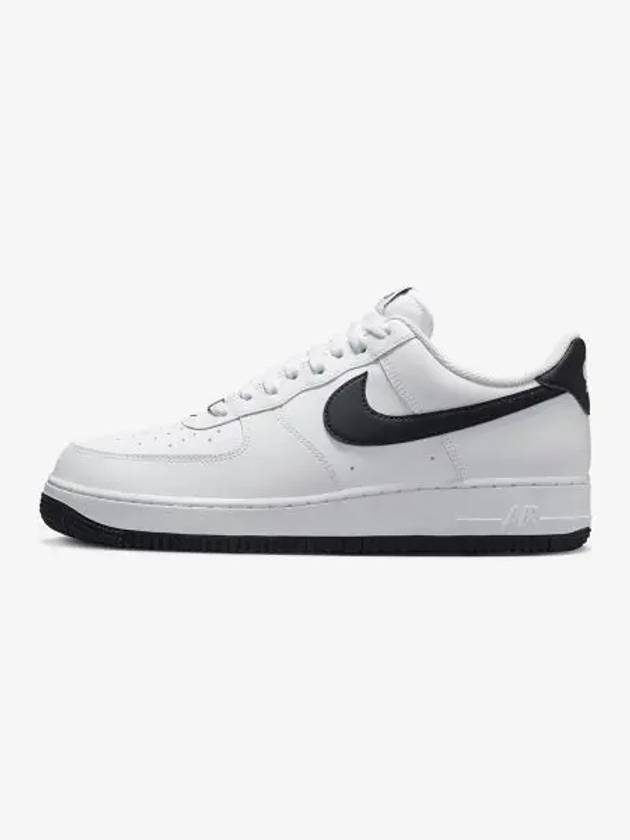 Air Force 1 07 Low Top Sneakers White Black - NIKE - BALAAN 2