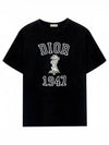 Barbie 1947 Casual Fit Short Sleeve T-Shirt Black - DIOR - BALAAN 2