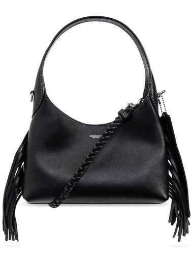 Coach Handbag Fringe 23, Women's, Black - COACH - BALAAN 1