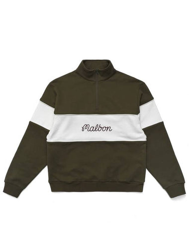 Men s Collegiate Quarter Zip - MALBON GOLF - BALAAN 1