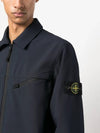 Light Soft Shell Shirt Jacket Navy - STONE ISLAND - BALAAN 3