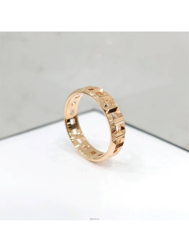 Lux You True Wide Ring 18K Rose Gold No 9 - TIFFANY & CO. - BALAAN 4