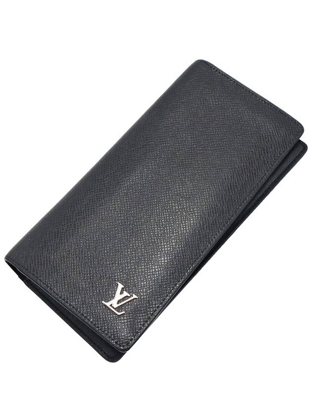 Louis Vuitton M30285 Black Taiga Leather Brazza Wallet Long - LOUIS VUITTON - BALAAN 5