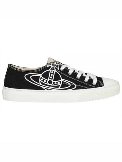 ORB Logo Low Top Sneakers Black - VIVIENNE WESTWOOD - BALAAN 2