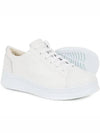 Runner Up Leather Low Top Sneakers White - CAMPER - BALAAN 3
