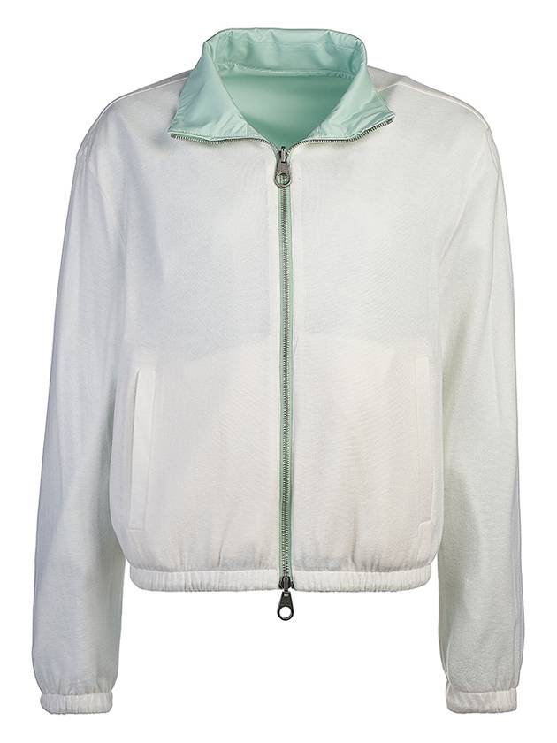 Microfiber Strorm System Windmate Bomber Jacket Aquamarine - LORO PIANA - BALAAN 6