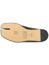 Tabi Babouche Leather Slippers Black - MAISON MARGIELA - BALAAN 5