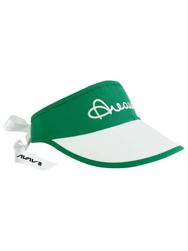 Golf Tennis Heart Logo Sun Cap Visor Green - AVAVE - BALAAN 1