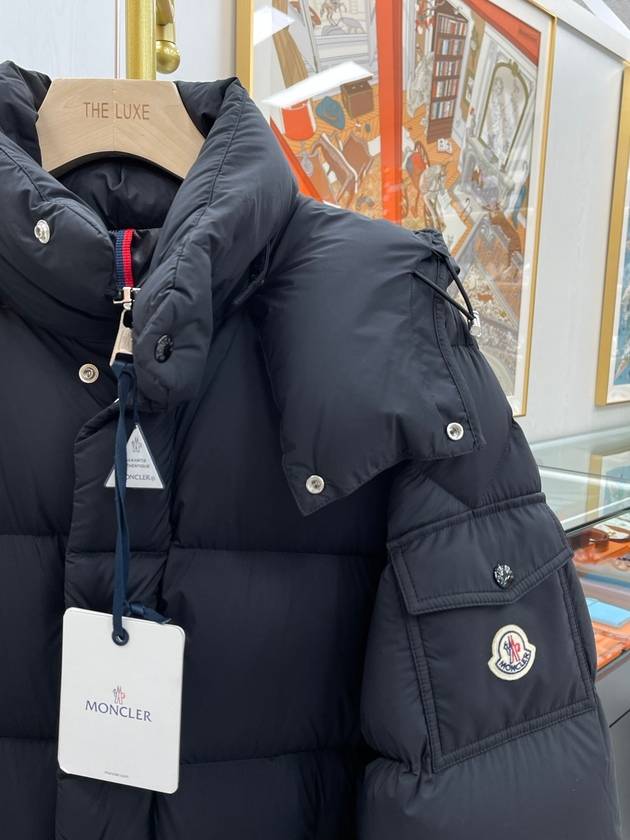 Hanoverian Long Down Padding Black - MONCLER - BALAAN 3