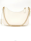 Daol Beomeo Branch Saffiano Re Edition Multi Hobo Bag White 1BH204 Condition A - PRADA - BALAAN 2