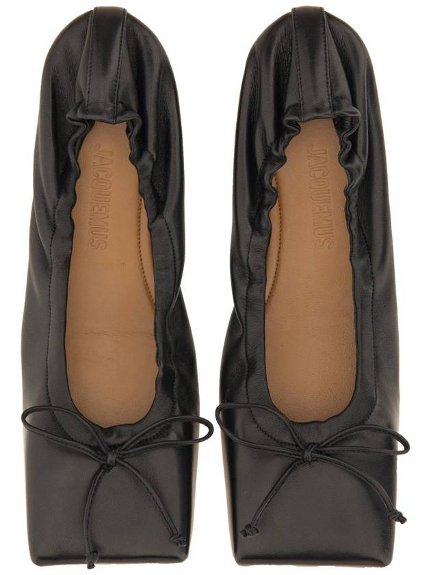 square ballet flats black - JACQUEMUS - BALAAN 3