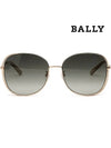 Eyewear Oval Metal Sunglasses Rose Gold - BALLY - BALAAN 4