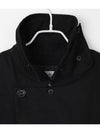 Wappen Patch Single Breasted Jacket Black - STONE ISLAND - BALAAN 7