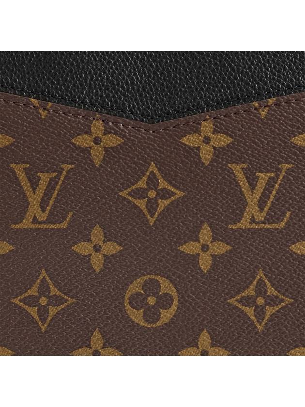 Daily Monogram Pouch Bag Brown Black - LOUIS VUITTON - BALAAN 6