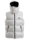 Marsh Hooded Padded Down Vest White - MONCLER - BALAAN 2