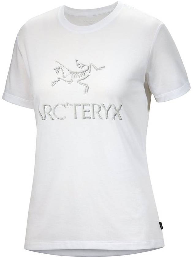 Arc'word Logo Cotton Short Sleeve T-Shirt White - ARC'TERYX - BALAAN 2