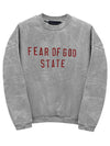 Logo print sweatshirt 192BT246261F - FEAR OF GOD - BALAAN 2