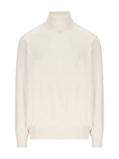 Men's Turtleneck White - BRUNELLO CUCINELLI - BALAAN 2