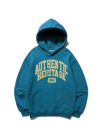 Heritage Oversized Fit Hoodie Teal - TAILOR STUDIO - BALAAN 1