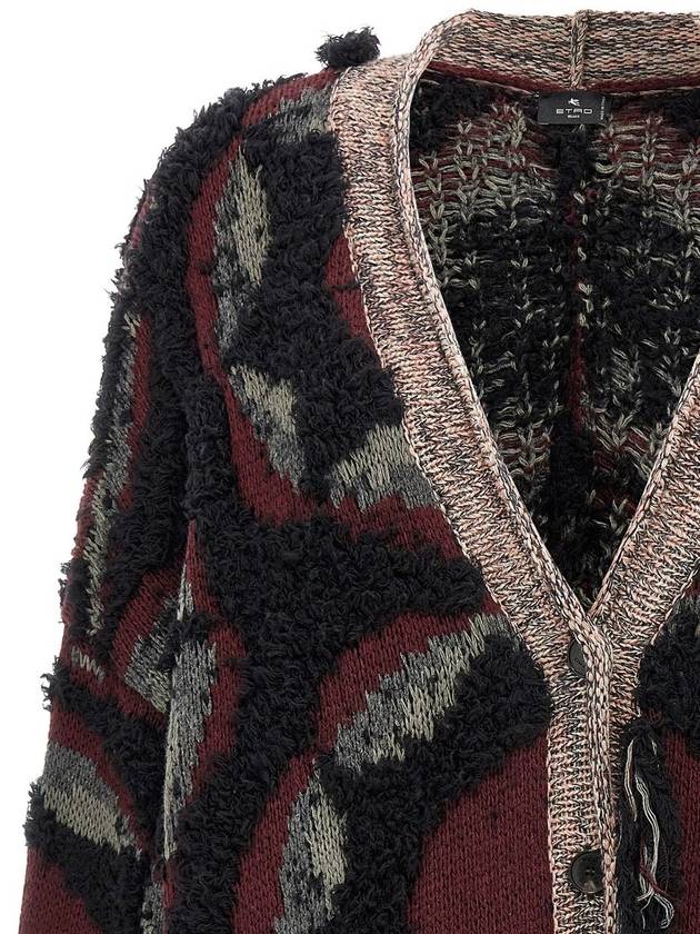 Etro Black Wool Cardigan - ETRO - BALAAN 3