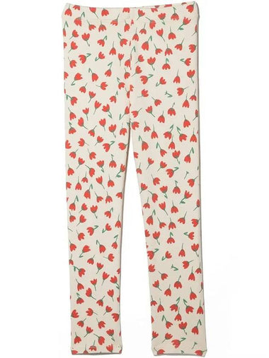 Kids Floral Print Leggings 221AC067 108 - BOBO CHOSES - BALAAN 1