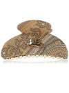 Profumi Fabric Acetate Hair Clip Beige - ETRO - BALAAN 3